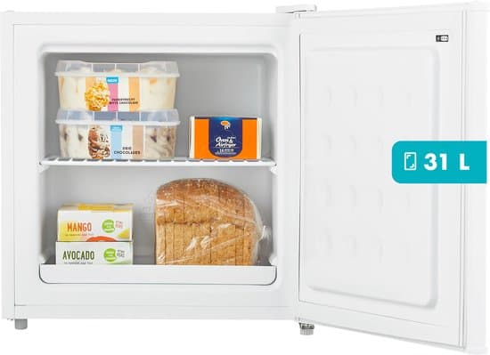 Tomado TFM4402W – Mini vriezer – Vrijstaand – Barmodel – 31 liter – Wit