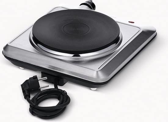 Severin KP 1092 – Kookplaat – elektrisch – 1-pits – RVS – 1500W