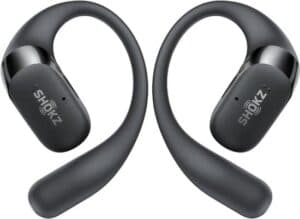 Shokz OpenFit 2 Open-ear Sporthoofdtelefoon – Draadloze Oordopjes – Zwart