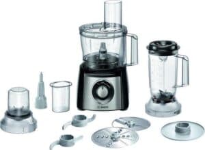 Bosch MCM3PM386 MultiTalent 3 - Foodprocessor - 900W - Zwart/RVS
