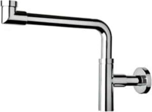 Plieger designsifon ruimtebesparend chroom