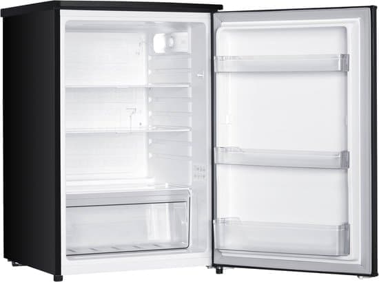 Tomado TLT5501B tafelmodel koelkast energiezuinig – 126 liter – Zonder vriesvak – 55 cm breed – Zeer stil: 35 dB – Led-verlichting – Energielabel C – Vrijstaand – Zwart