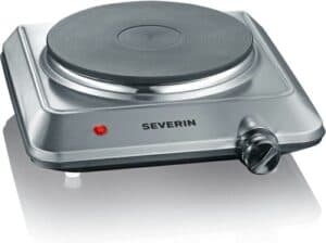 Severin KP 1092 - Kookplaat - elektrisch - 1-pits - RVS - 1500W