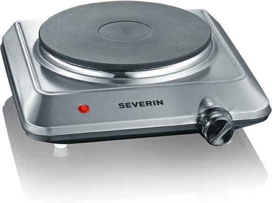 Severin KP 1092 – Kookplaat – elektrisch – 1-pits – RVS – 1500W