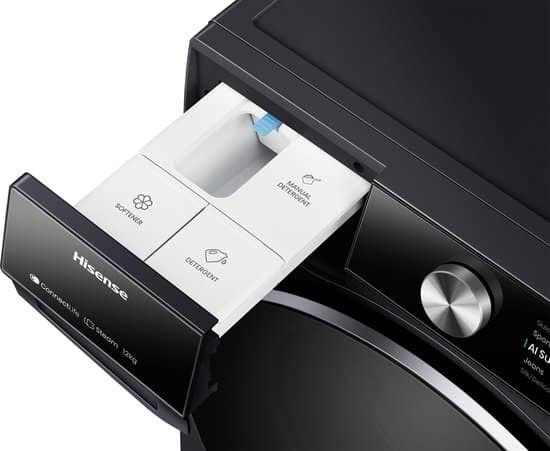 Hisense Wasmachine WF7S1247BB – 12 kg – Energielabel A