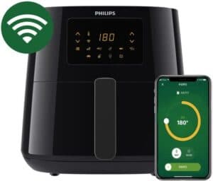 Philips Essential Connected 5000 Series - HD9280/70 - 6,2 liter (XL) - Rapid Air-technologie - 7 ingestelde programma's - Quickclean