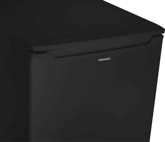Tomado TLT5501B tafelmodel koelkast energiezuinig – 126 liter – Zonder vriesvak – 55 cm breed – Zeer stil: 35 dB – Led-verlichting – Energielabel C – Vrijstaand – Zwart