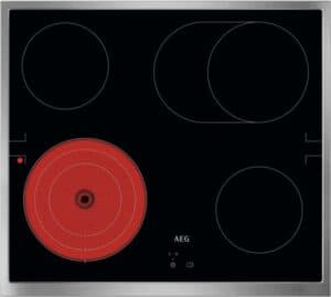 AEG TA64RA07XB Zwart Ingebouwd 60 cm Keramisch 4 zone(s)