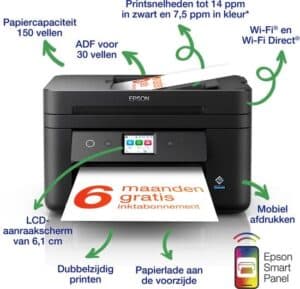 Epson Workforce WF-2960DWF - All-In-One Printer - Geschikt voor ReadyPrint