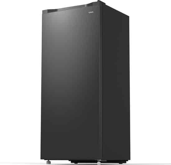 CHiQ FSD160D4E – Vrijstaande Vriezers – 145 Liter – 5 Vrieslades – Energieklasse E – RVS – Zwart – 12 Jaar Garantie op Compressor