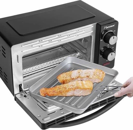 Bestron Vrijstaande oven AOV9 – Bakoven 800W – 9L – Camping geschikt – Zwart
