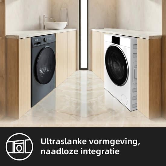 CHiQ CW07123863AX – Wasmachine – 7 KG – Space Pro – 16 programma’s – AI Smart – Stoomwassen & Quick Wash – 12 jaar garantie op motor – A