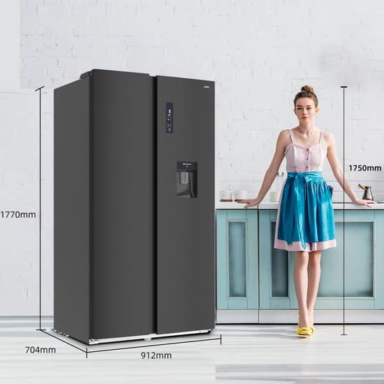 CHiQ FSS559NEI42D – Amerikaanse koelkast – 559 Liter – No Frost – 5.5 L Waterdispenser – Digitaal LED Display – Inverter Compressor – Snelvriezen tot -32℃ – 12 jaar garantie op compressor