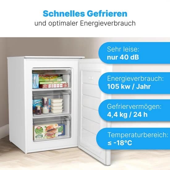 Bomann Vriezer GS 7253 – 87 liter – Energielabel C