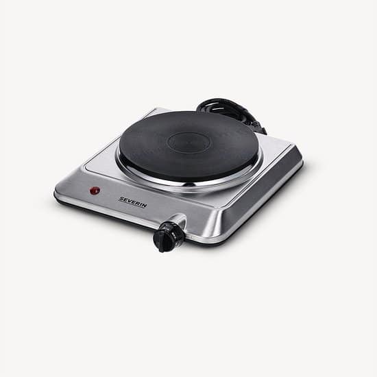 Severin KP 1092 – Kookplaat – elektrisch – 1-pits – RVS – 1500W