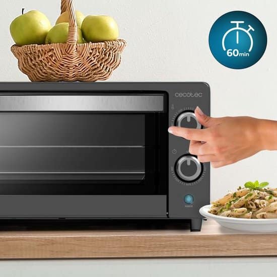 Cecotec Vrijstaande Elektrische Oven – 10 Liter – Compacte Mini Oven – Instelbare Temperatuur tot 230°C Graden – Bake&Toast