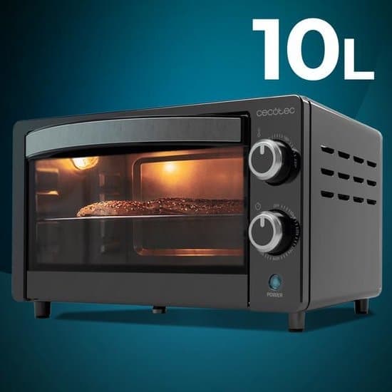 Cecotec Vrijstaande Elektrische Oven – 10 Liter – Compacte Mini Oven – Instelbare Temperatuur tot 230°C Graden – Bake&Toast