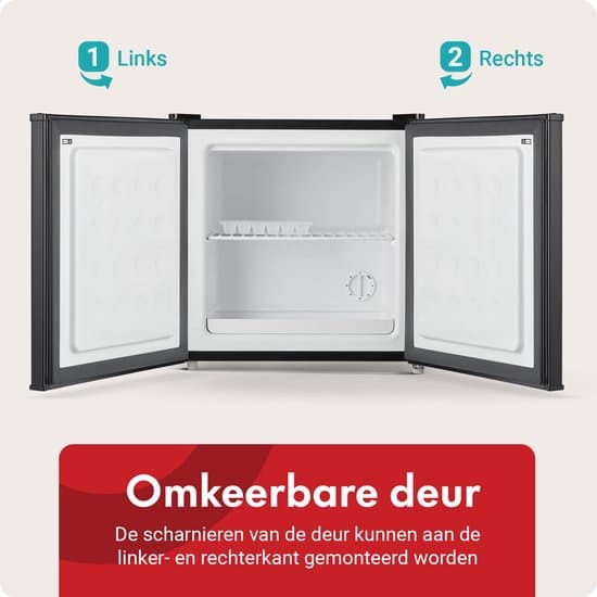 Tomado TFM4402B – Mini vriezer – Vrijstaand – Barmodel – 31 liter – Zwart