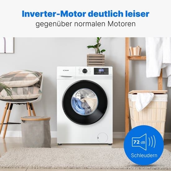 Bomann Wasmachine WA 7185 W – 8 kg – Energielabel A