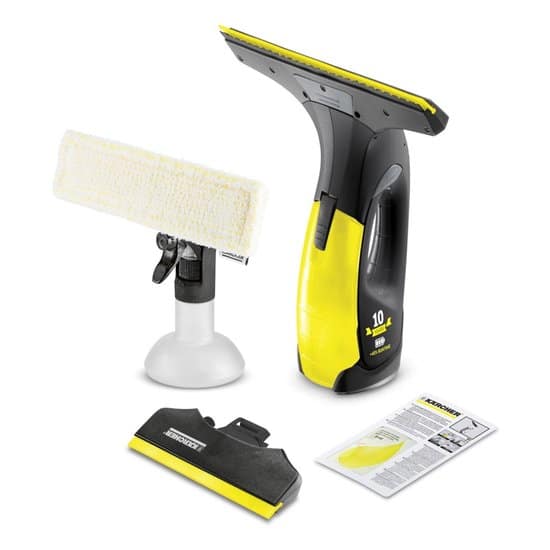 Kärcher Window Vac WV 2 Premium 10 Years Edition Raamreiniger – Looptijd accu 35 min – Limited Edition – Werkbreedte 170/280 mm – Incl. smalle zuigmond, sproeiflacon, microvezeldoek en reini