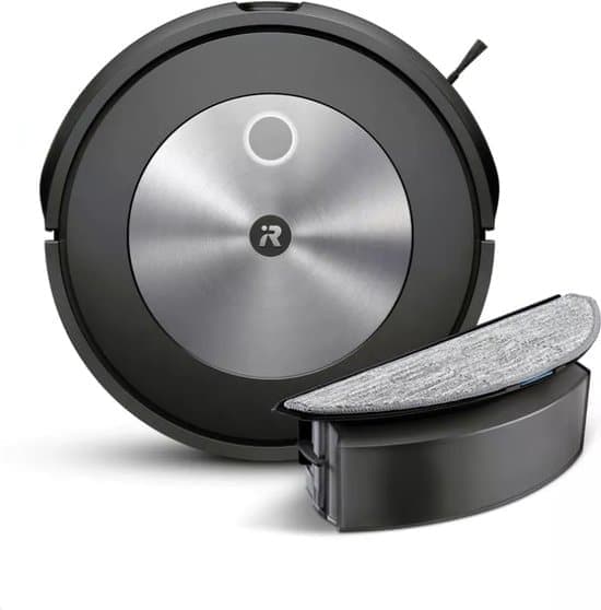 iRobot Roomba Combo j5 Robotstofzuiger met Dweilfunctie – Objectdetectie en vermijding – Ideaal voor Huisdieren – j5178