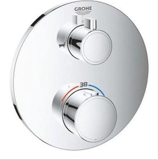 GROHE Grohtherm thermostatische inbouw douchekraan – Douche/Bad omstelling – Chroom