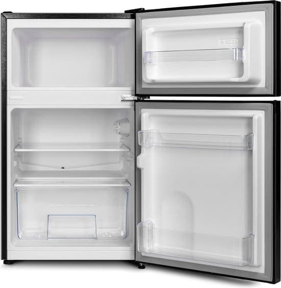 CHiQ FTM86L4E – Tafelmodel Koelkast Met Vriesvak – 86 Liter – E Energy Label – 39dB – Zwart – 12 jaar garantie op compressor