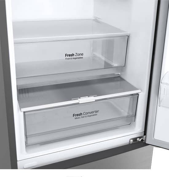 LG Koel-vriescombinatie GBP62PZNAC – 384 liter – Energielabel A