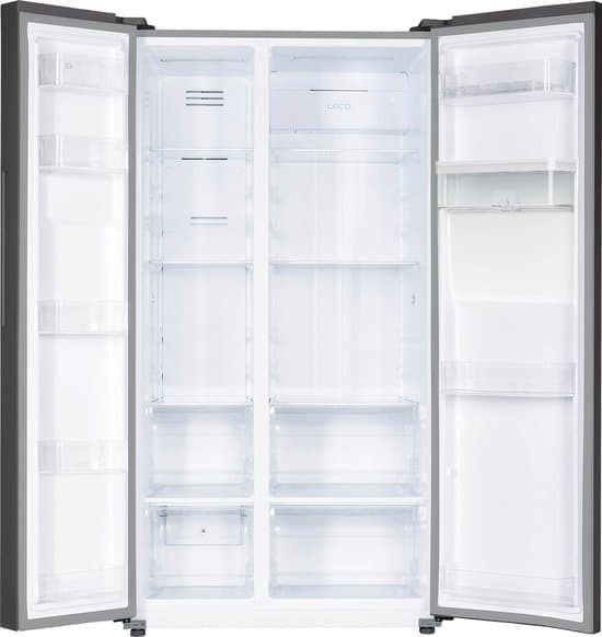 CHiQ FSS559NEI42D – Amerikaanse koelkast – 559 Liter – No Frost – 5.5 L Waterdispenser – Digitaal LED Display – Inverter Compressor – Snelvriezen tot -32℃ – 12 jaar garantie op compressor
