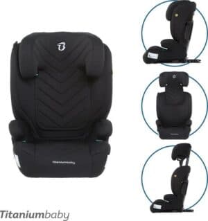 Titaniumbaby Autostoel Vidar Met Isofix I-Size (R129) Zwart