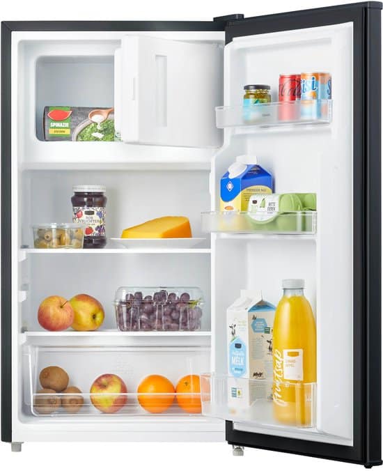 Tomado TRT4702B – Tafelmodel koelkast – 80 liter – Met vriesvak – Energielabel D – Zwart
