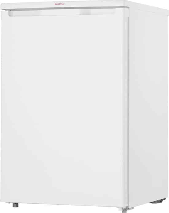 Inventum KK550 tafelmodel koelkast energiezuinig – 131 liter – Zonder vriesvak – 55 cm breed – Superkoelen – Led-verlichting – Energielabel D – Vrijstaand – Wit