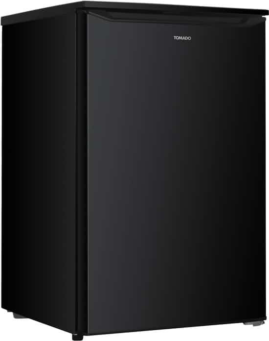 Tomado TLT5501B tafelmodel koelkast energiezuinig – 126 liter – Zonder vriesvak – 55 cm breed – Zeer stil: 35 dB – Led-verlichting – Energielabel C – Vrijstaand – Zwart