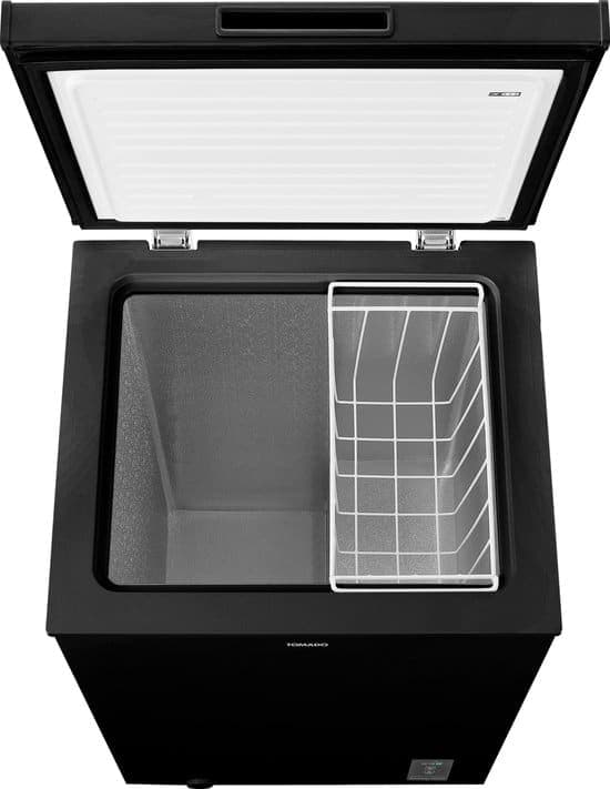 Tomado TCF0991B – Vrieskist – 99 liter – Supervriezen – Digitaal thermostaat – Low Frost – Energielabel E – Zwart