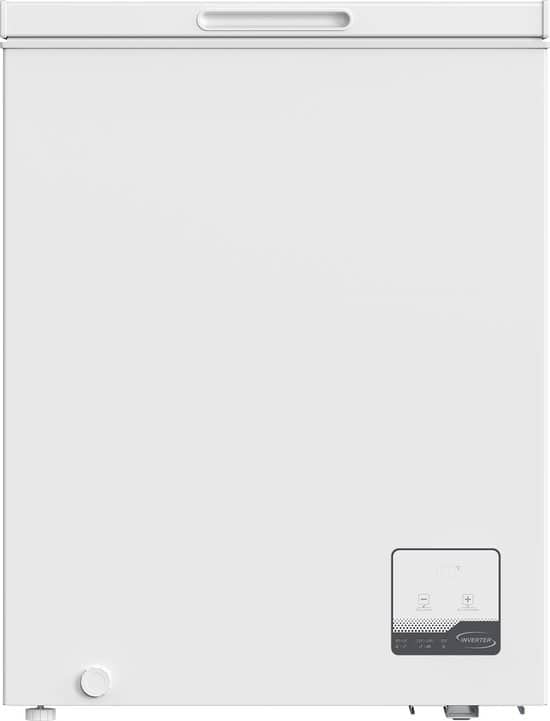 CHiQ FCF142DE – Vrieskist – 142 L – Inverter Technologie – Digitaal LED Display – Snelvriezen tot -32℃ – Wit – 39 dB – 12 Jaar Garantie op Compressor