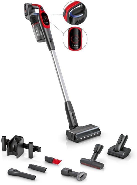 Bosch – Unlimited 9 – BBS931PET – Steelstofzuiger – Rood