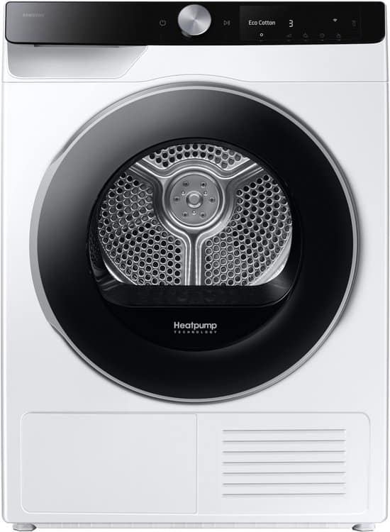 Samsung Warmtepompdroger DV90DG6845LKU2 – 9 kg – Wit