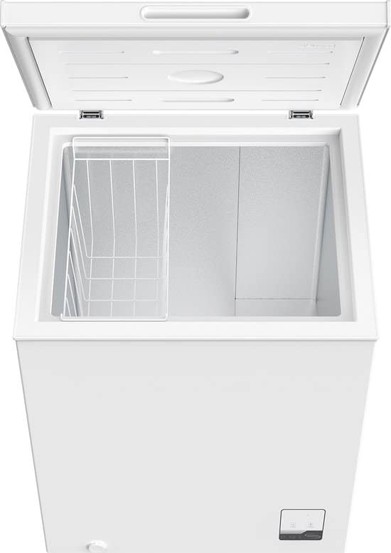 CHiQ FCF142DE – Vrieskist – 142 L – Inverter Technologie – Digitaal LED Display – Snelvriezen tot -32℃ – Wit – 39 dB – 12 Jaar Garantie op Compressor