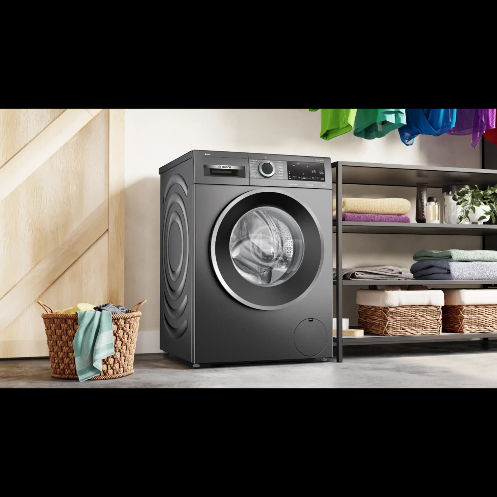 BOSCH WGG244FINL i-DOS – Wasmachine Voorlader – 9 kg – 1400 rpm – 70 dB – automatisch doseren