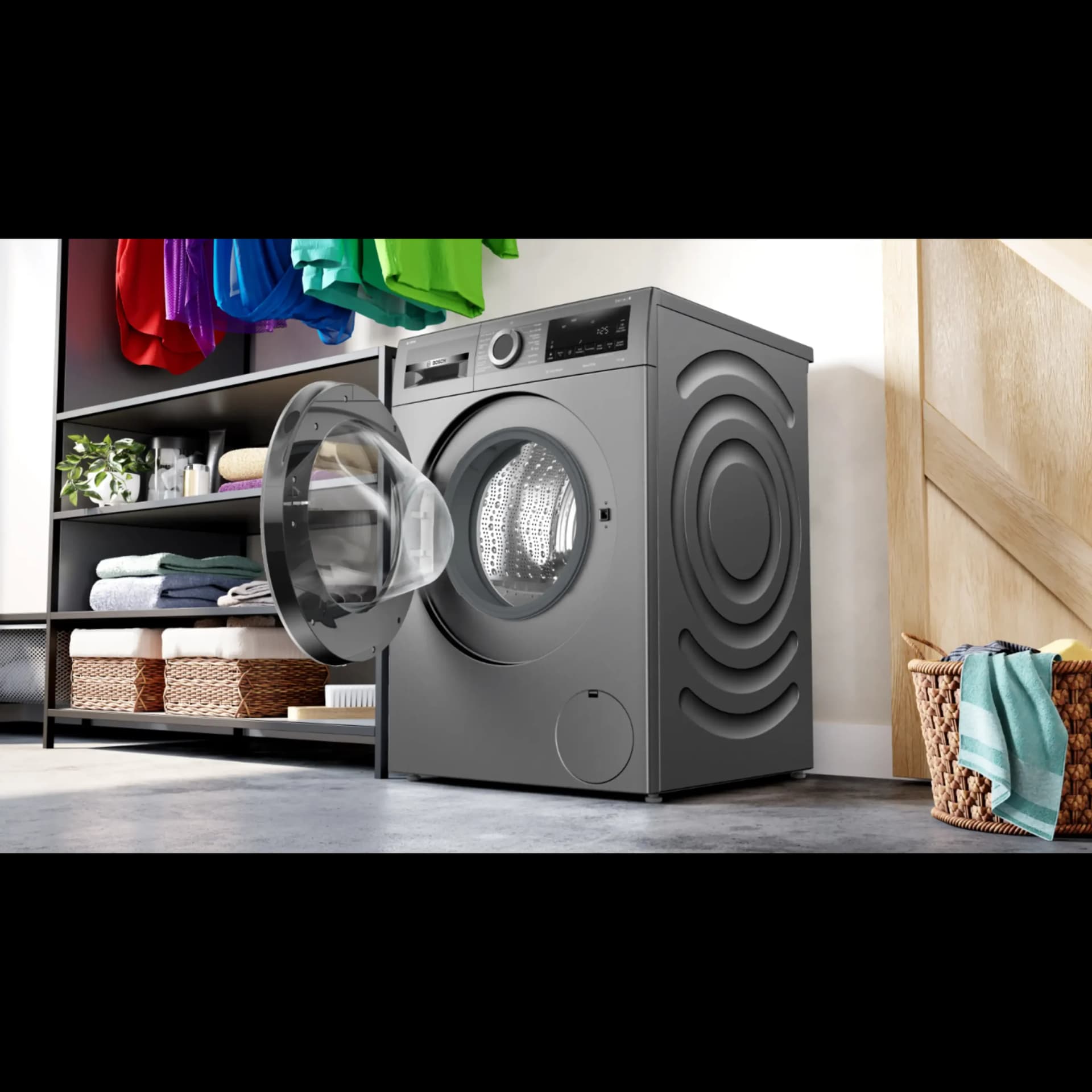 BOSCH WGG244FINL i-DOS – Wasmachine Voorlader – 9 kg – 1400 rpm – 70 dB – automatisch doseren