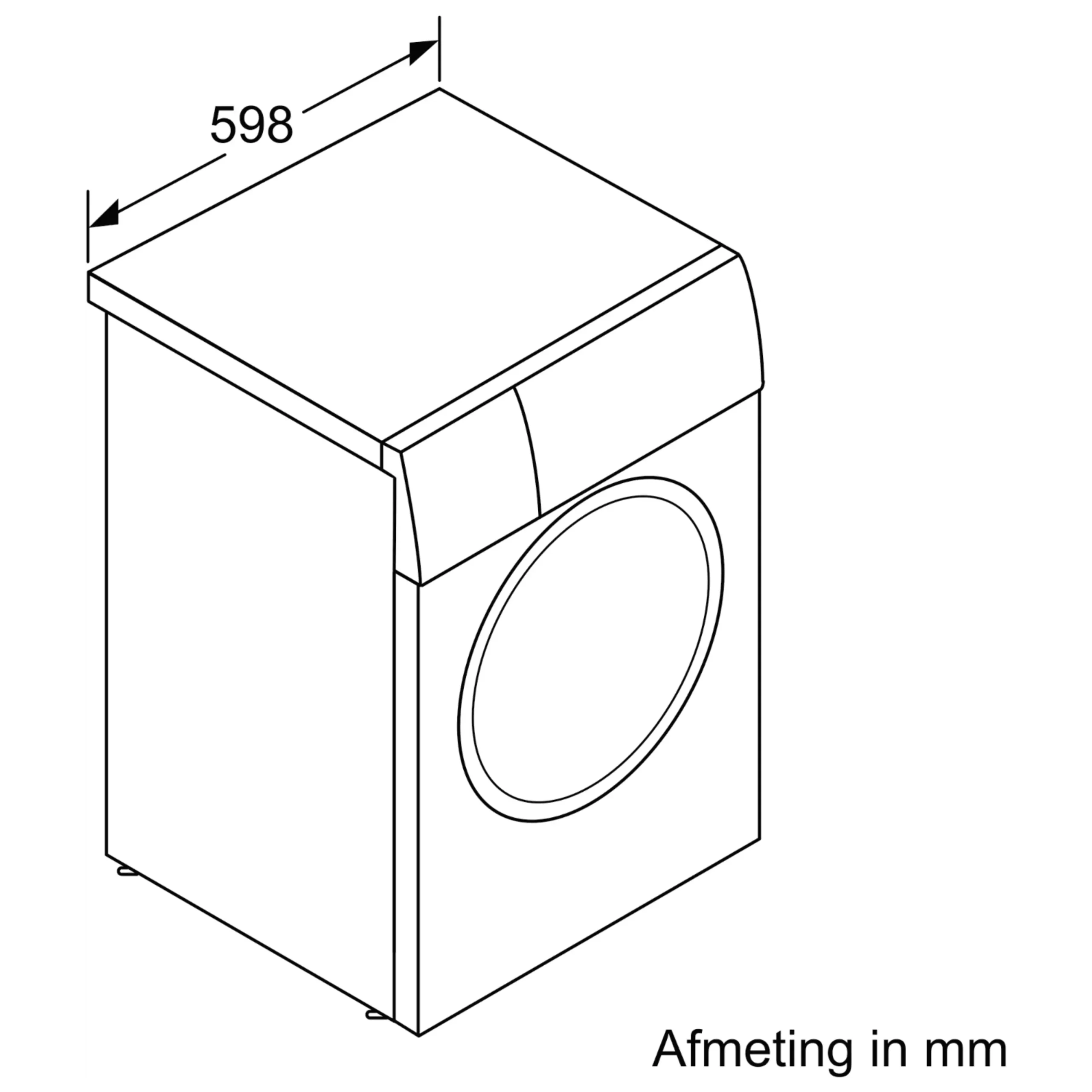 BOSCH WGG244FINL i-DOS – Wasmachine Voorlader – 9 kg – 1400 rpm – 70 dB – automatisch doseren