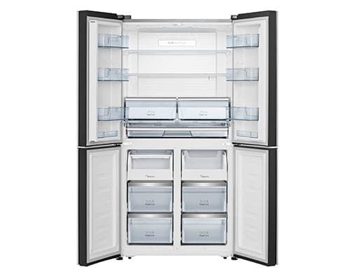Hisense RQ689N4AF2 Amerikaanse koelkast – French door – 542 liter – No Frost – Zwart