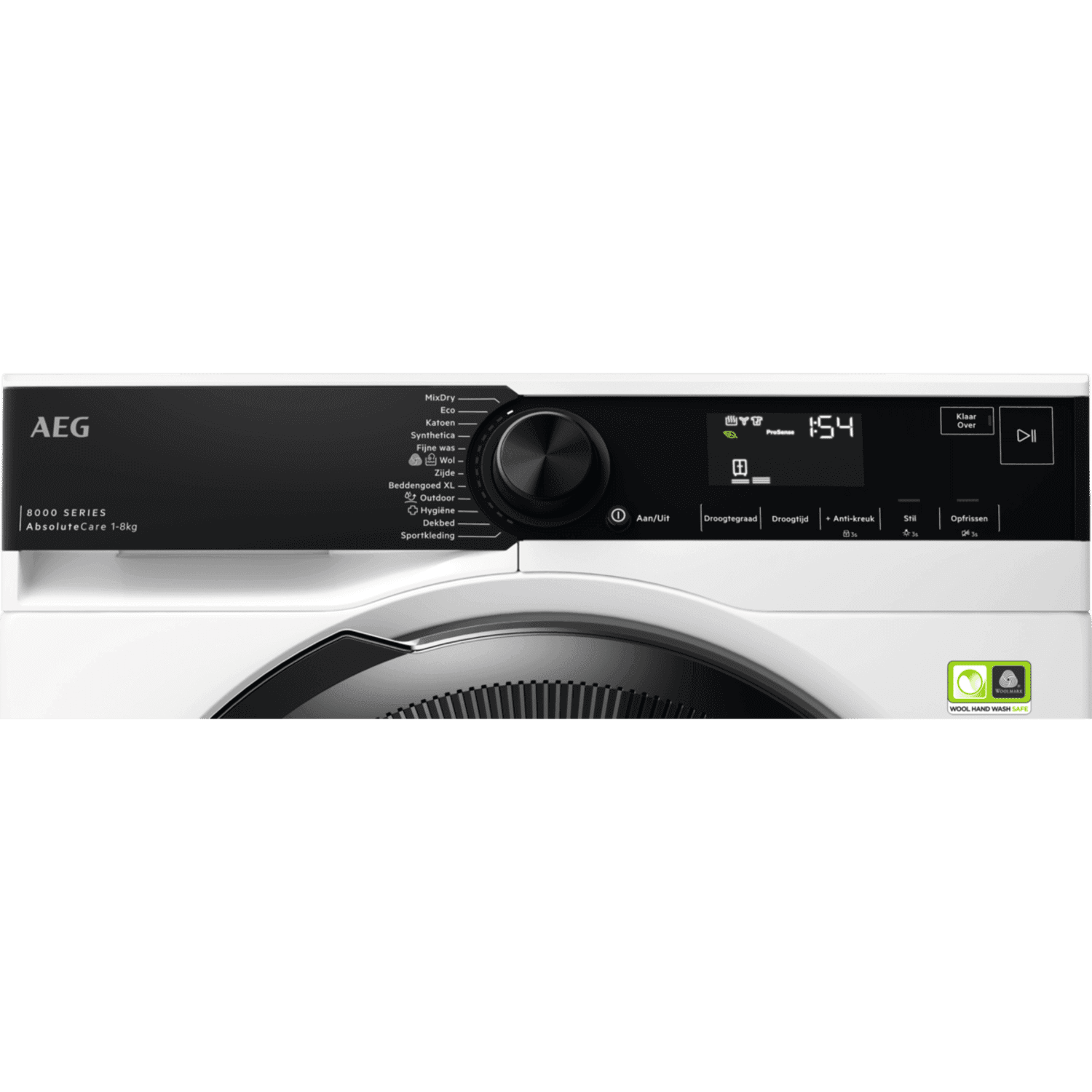 AEG TR868B4B - AEG TR868B4B 8000 AbsoluteCare Warmtepompdroger - 8 kg - Energielabel B