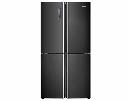 Hisense RQ689N4AF2 Amerikaanse koelkast – French door – 542 liter – No Frost – Zwart