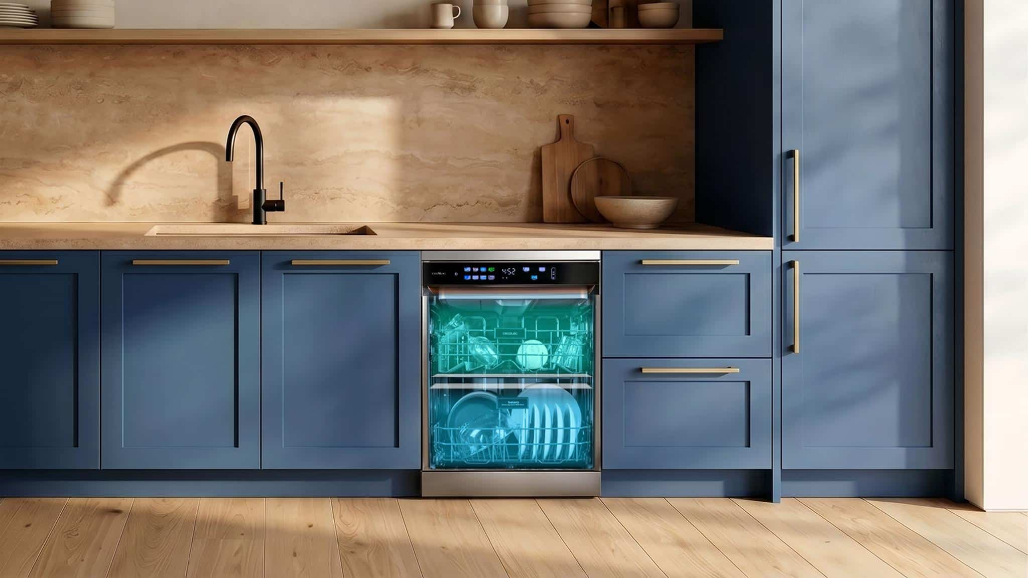 Cecotec Bolero Aguazero 6900 Inox - Vaatwasser - 15 couverts - 60 cm - Energielabel A - 42 dB