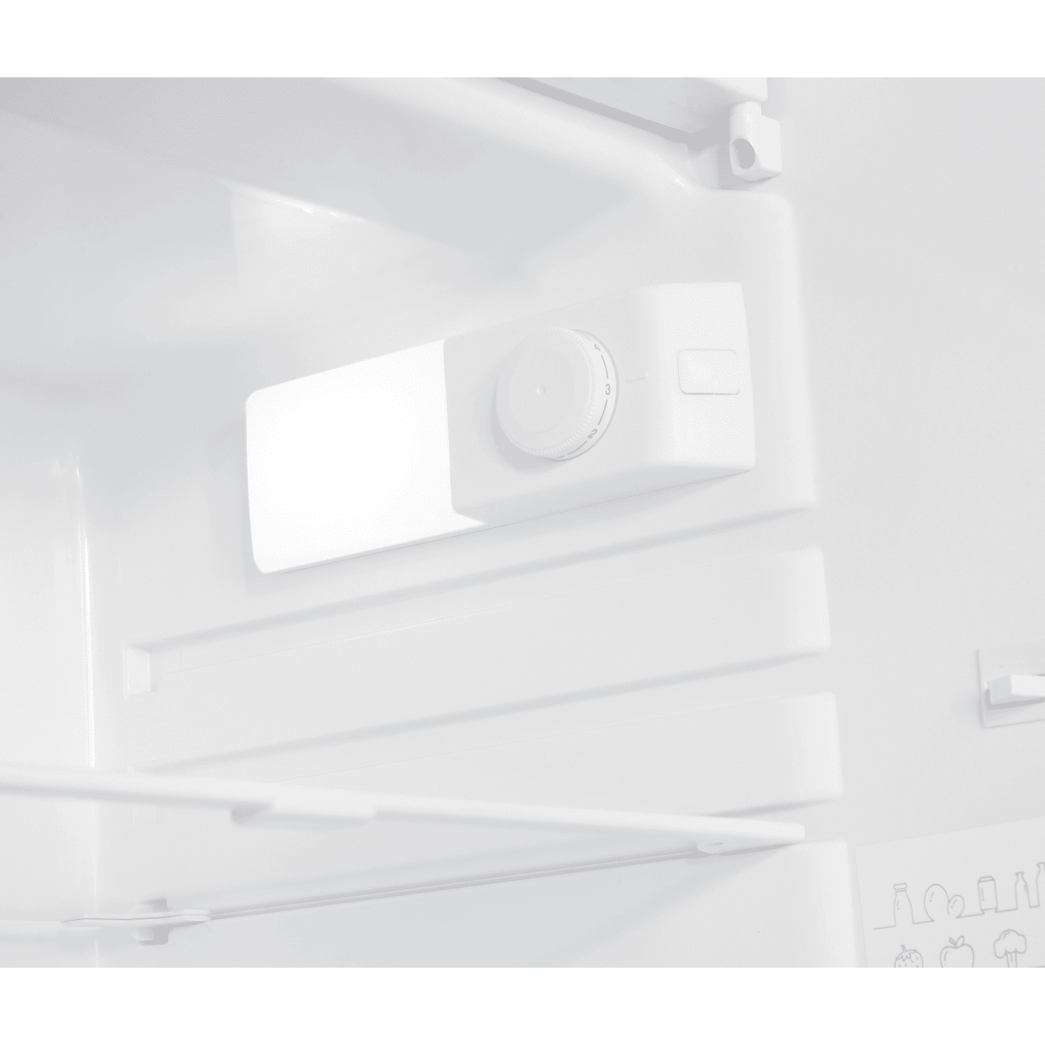 KOENIC KFK 121 C W - Breedte 54.4 cm - hoogte 85 cm - 95 l - Tafelkoelkast Wit
