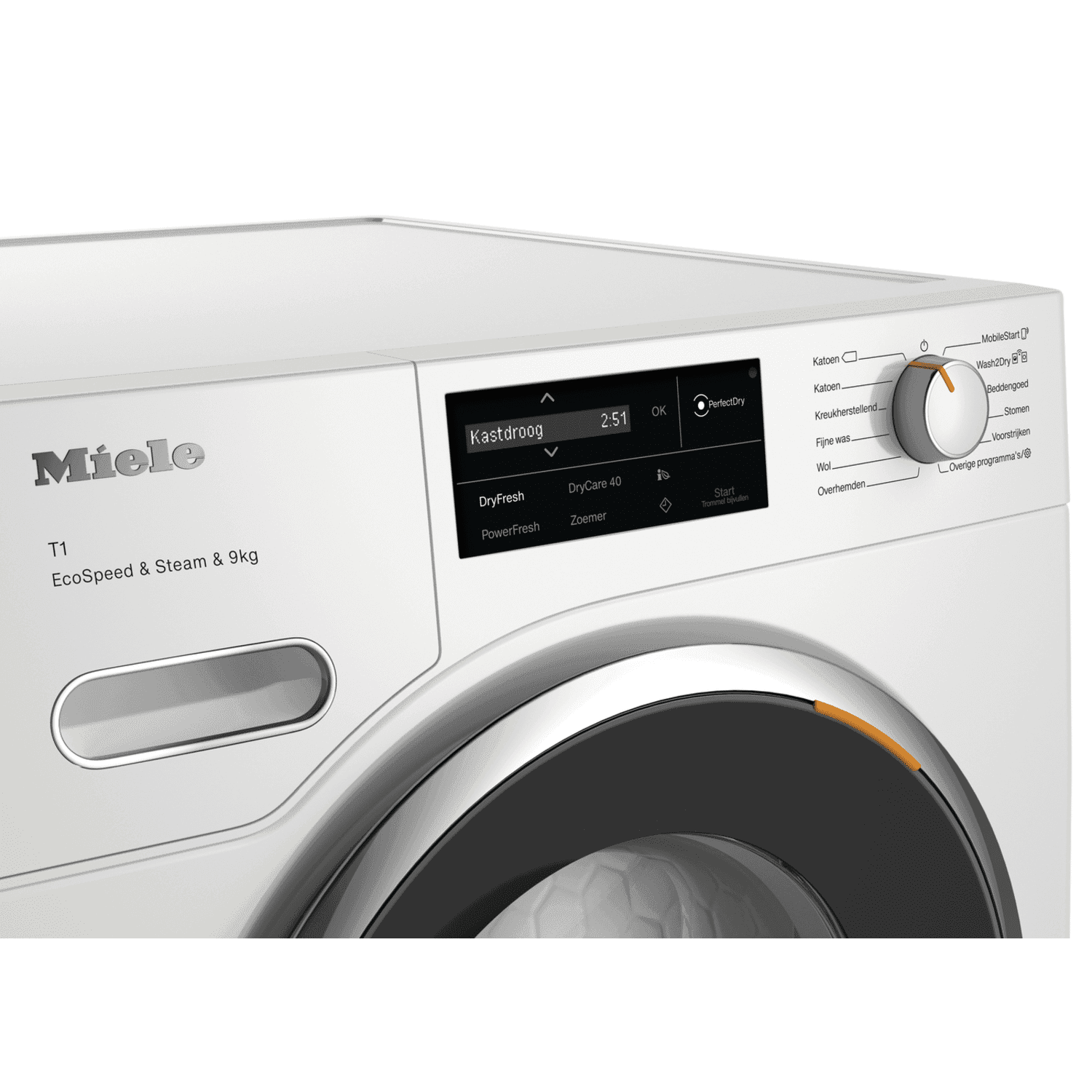 MIELE TWL 780 WP - Warmtepompdroger - 9 kg - 62 dB - Energielabel C