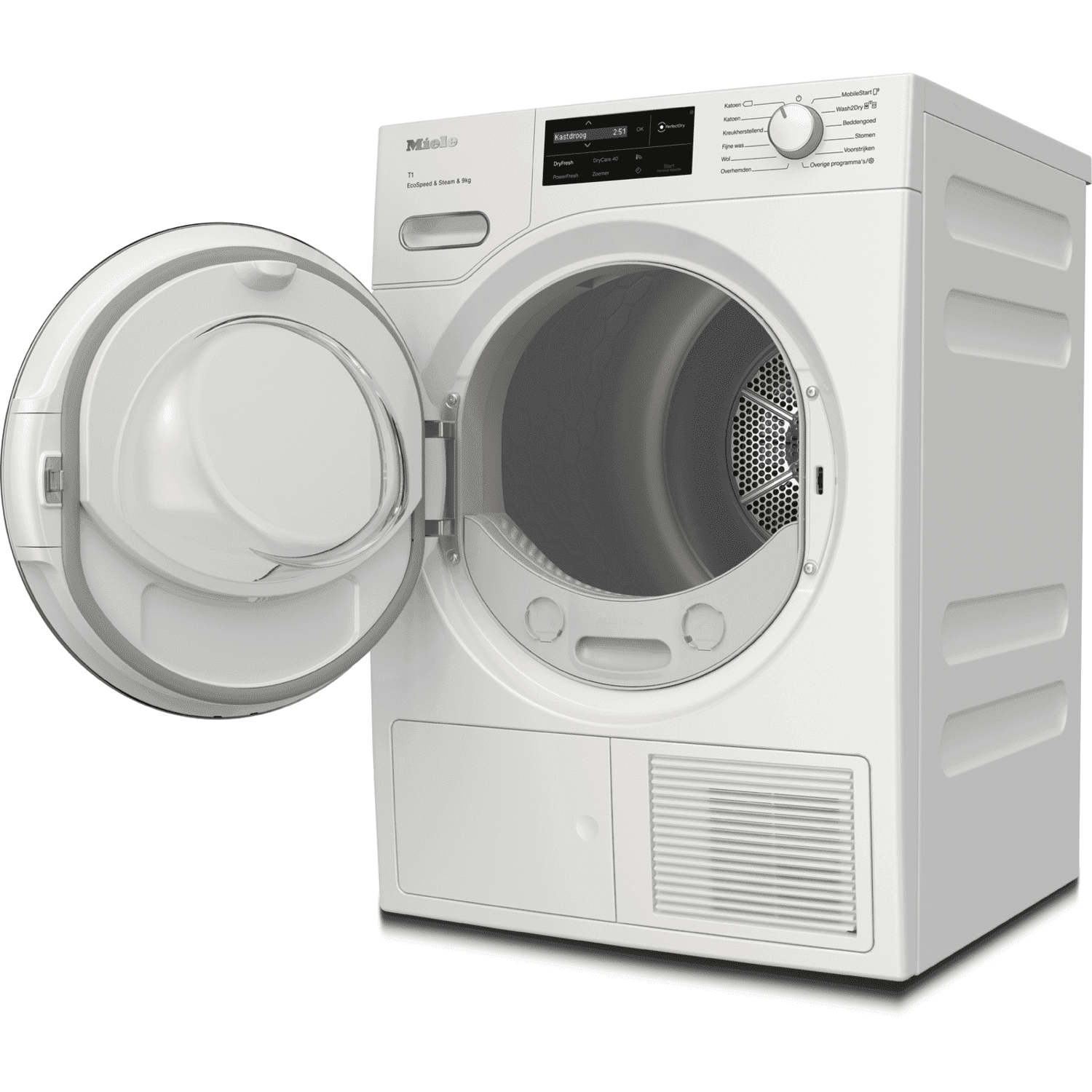 MIELE TWL 780 WP - Warmtepompdroger - 9 kg - 62 dB - Energielabel C