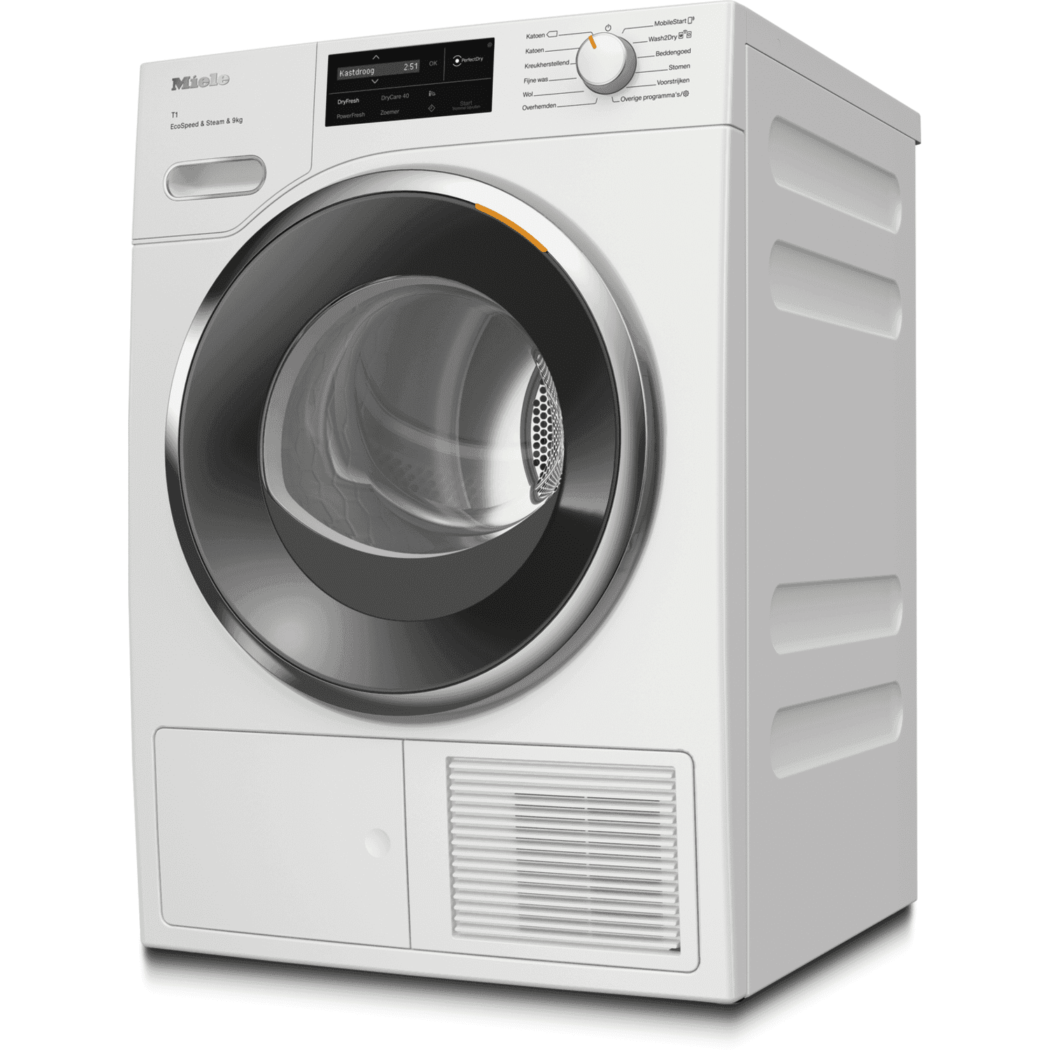 MIELE TWL 780 WP - Warmtepompdroger - 9 kg - 62 dB - Energielabel C