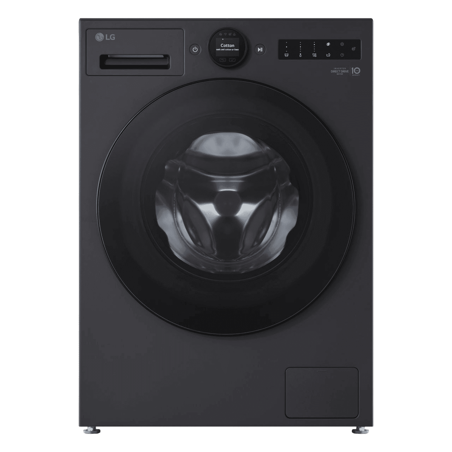 LG F4WX801YB TurboWash –  Wasmachine Voorlader – 11 kg – 1400 rpm – 71 dB